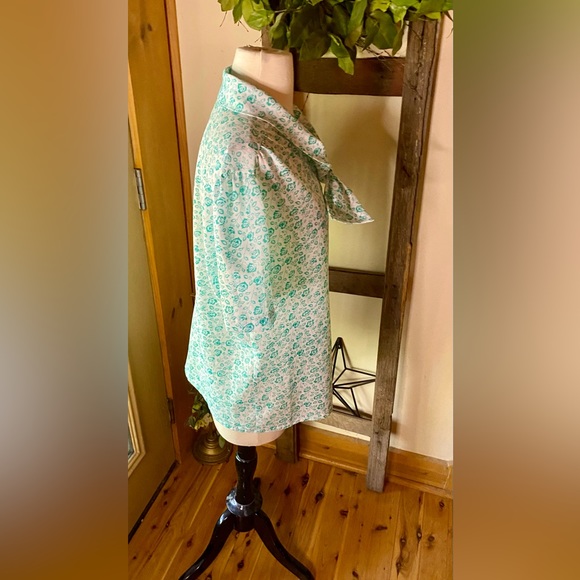 💥Judy Bond Neck Tie Blouse💥 VINTAGE - Picture 3 of 10